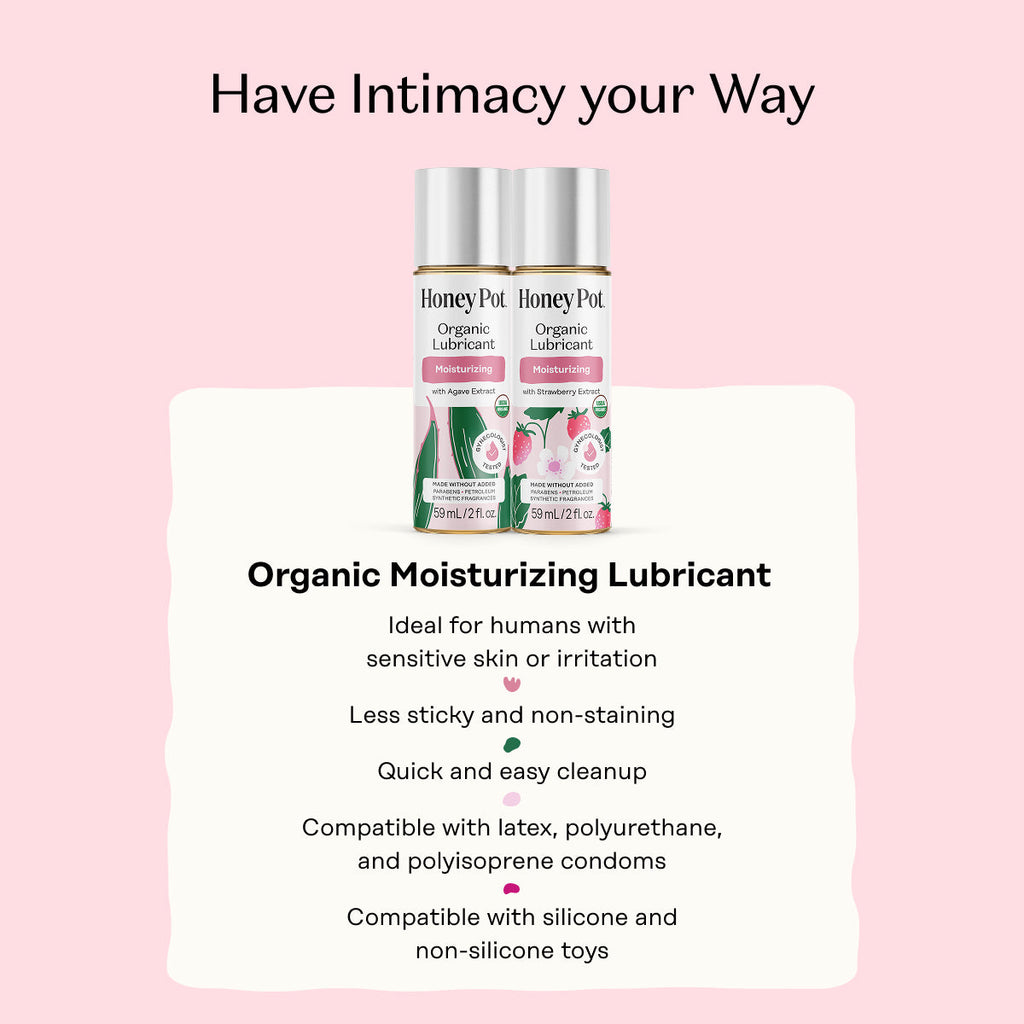 Organic Strawberry Moisturizing Lubricant
