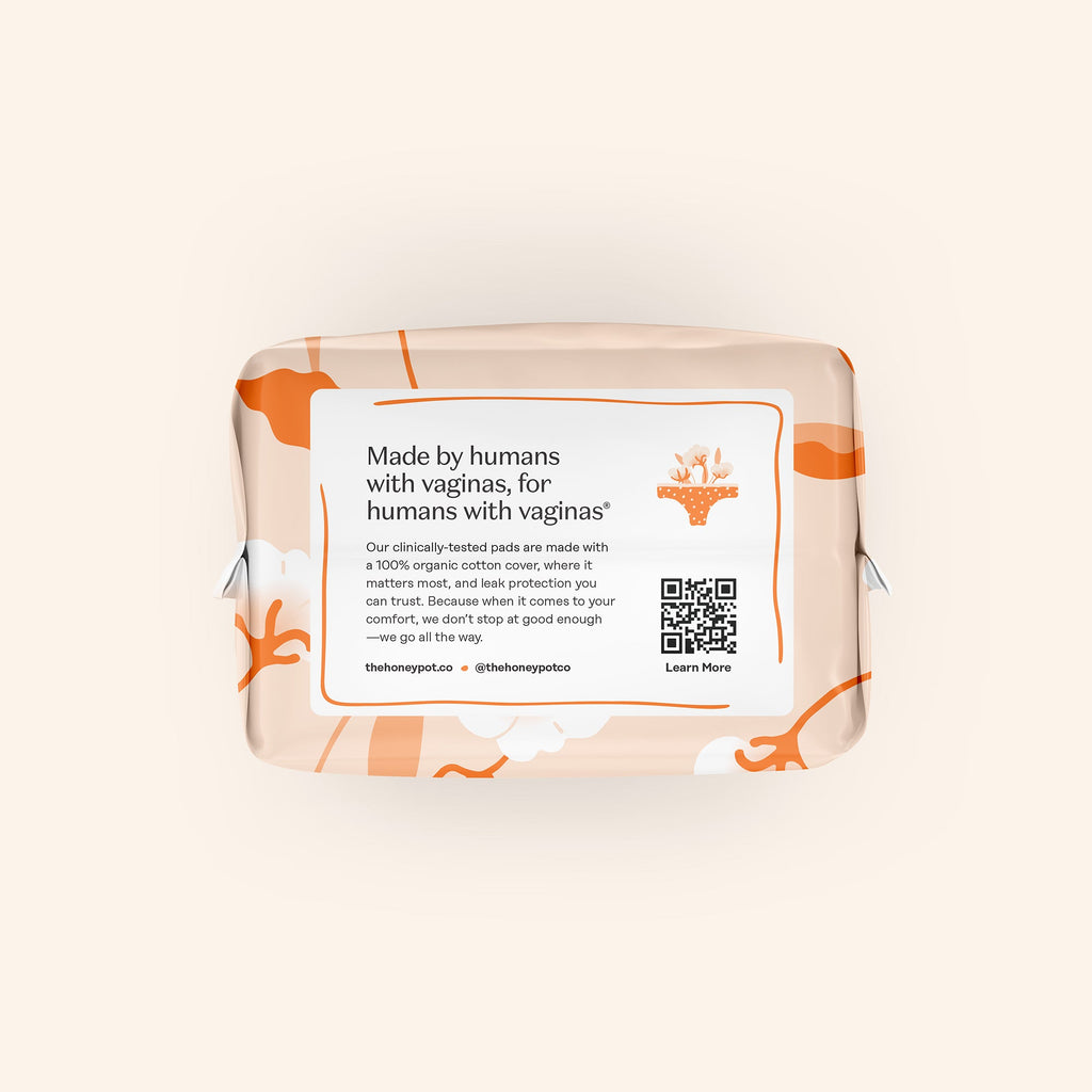 Organic Cotton Comfort Cover Heavy Flow Daytime Pads