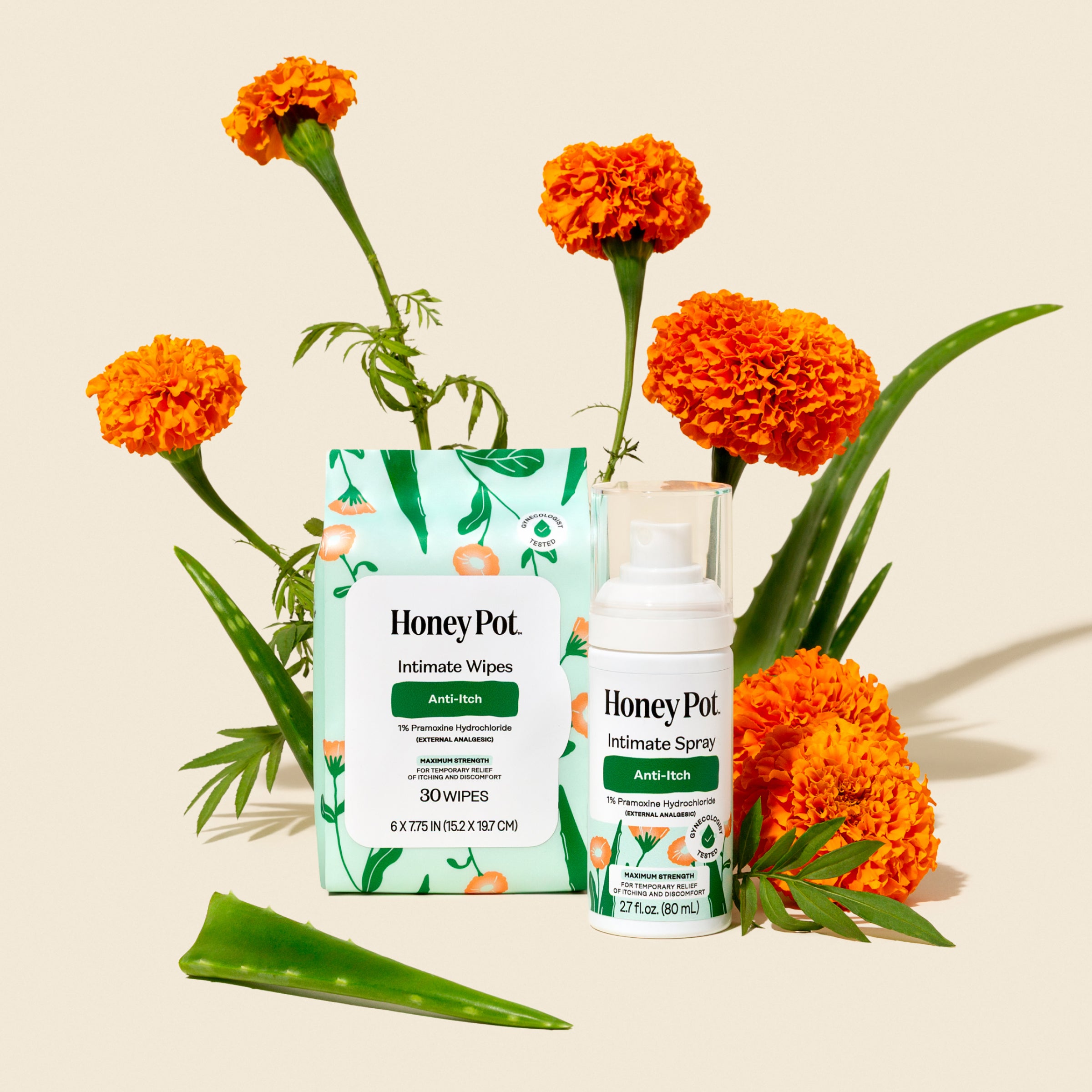 Anti-Itch Intimate Wipes